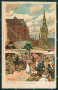 Deutschland Bayern Munchen Victualienmarkt Hey AK ansichtskarten XC7793 – fronte