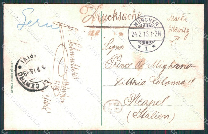 Deutschland Bayern Munchen Obelisk AK ansichtskarten XC7794 – retro