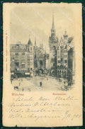 Deutschland Bayern Munchen Marienplatz TEARED AK ansichtskarten XC7797 – fronte