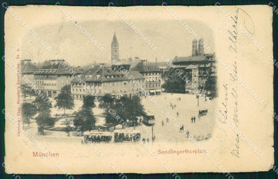 Deutschland Bayern Munchen Sendlingerthorplatz AK ansichtskarten XC7798 – fronte
