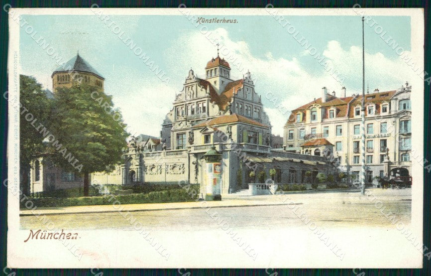 Deutschland Bayern Munchen Kunstlerhaus Synagoge AK ansichtskarten XC7804 – fronte
