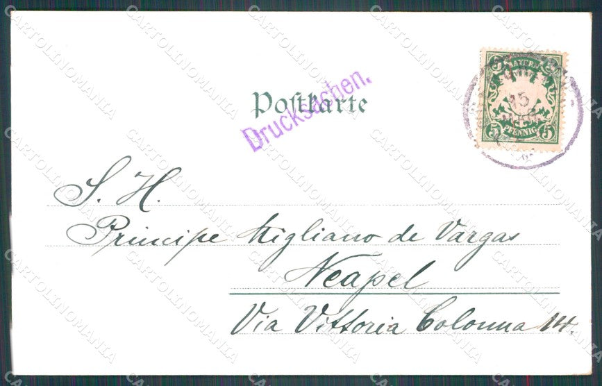 Deutschland Bayern Munchen Kunstlerhaus Synagoge AK ansichtskarten XC7804 – retro