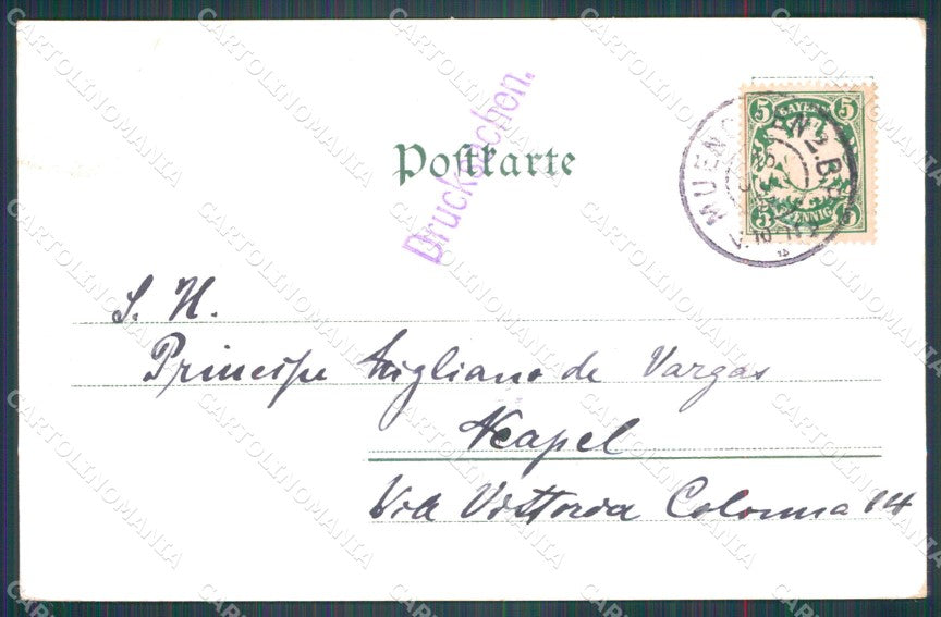 Deutschland Bayern Munchen Hofgarten AK ansichtskarten XC7809 – retro