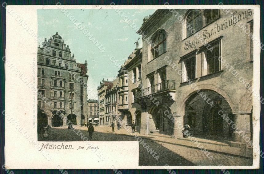 Deutschland Bayern Munchen Am Platzl AK ansichtskarten XC7813 – fronte