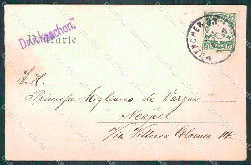 Deutschland Bayern Munchen Am Platzl AK ansichtskarten XC7813 – retro