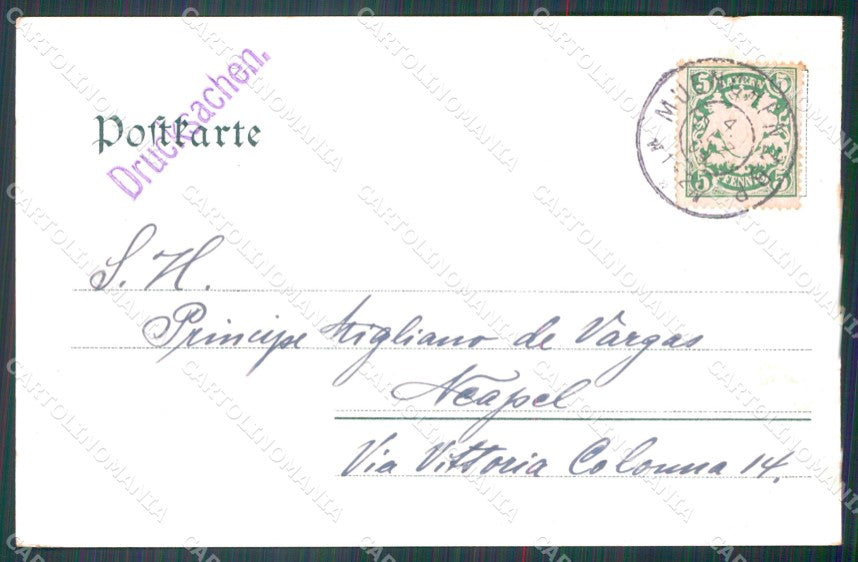 Deutschland Bayern Munchen St Paulskirche AK ansichtskarten XC7814 – retro