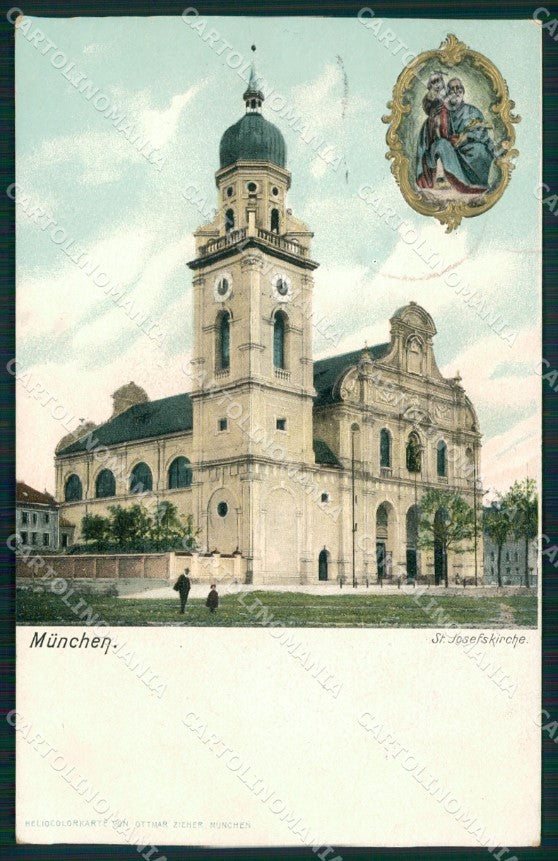 Deutschland Bayern Munchen St Josefskirche AK ansichtskarten XC7815 – fronte