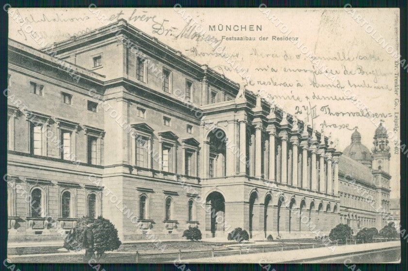 Deutschland Bayern Munchen Festsaalbau der Residenz AK ansichtskarten XC7817 – fronte