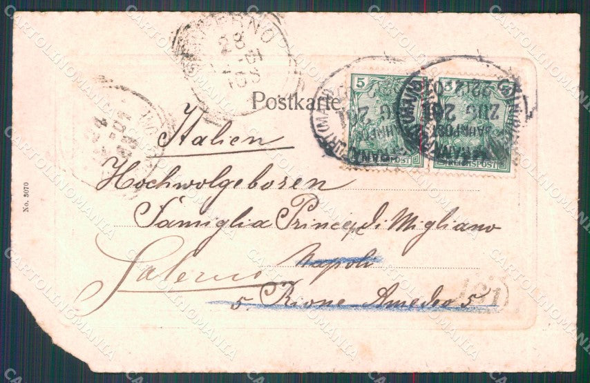 Deutschland Rheinland Pfalz Mainz TRIMMED AK ansichtskarten XC7819 – retro