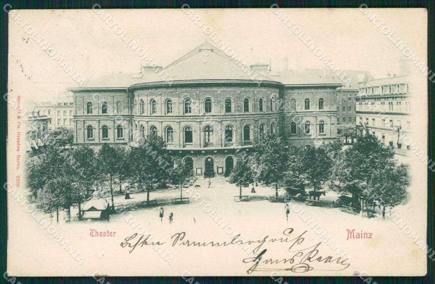 Deutschland Rheinland Pfalz Mainz Theater AK ansichtskarten XC7825 – fronte