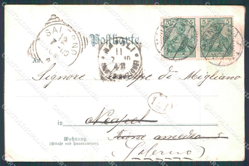 Deutschland Rheinland Pfalz Mainz CORNER CREASED AK ansichtskarten XC7831 – retro