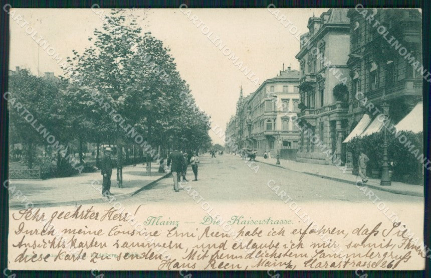 Deutschland Rheinland Pfalz Mainz Kaiserstrasse AK ansichtskarten XC7833 – fronte