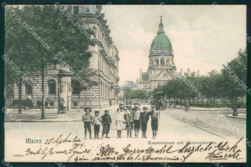Deutschland Rheinland Pfalz Mainz Kaiserstrasse AK ansichtskarten XC7838 – fronte