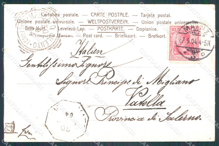 Deutschland Rheinland Pfalz Mainz Kaiserstrasse AK ansichtskarten XC7838 – retro