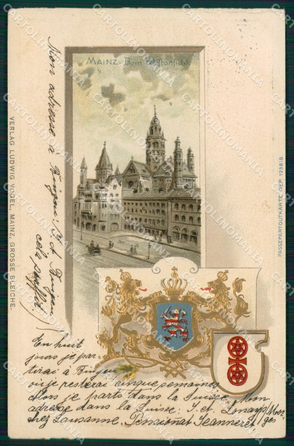 Deutschland Rheinland Pfalz Mainz Dom AK ansichtskarten XC7839 – fronte