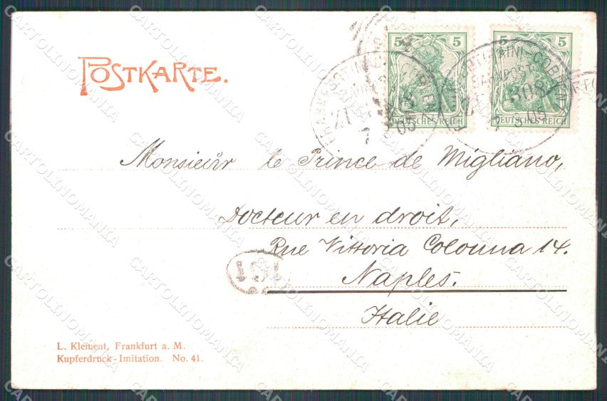 Deutschland Rheinland Pfalz Mainz Ludwigstrasse AK ansichtskarten XC7844 – retro