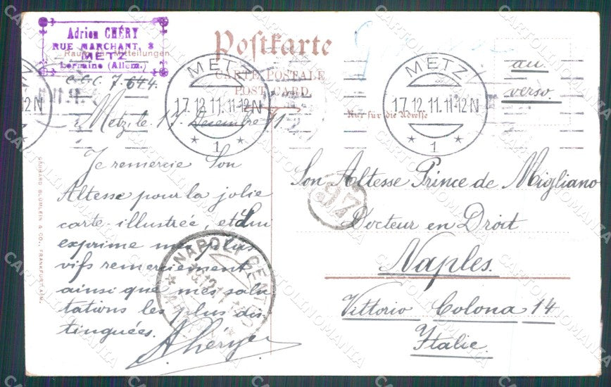 France Alsace Metz Theatre AK ansichtskarten XC7846 – retro