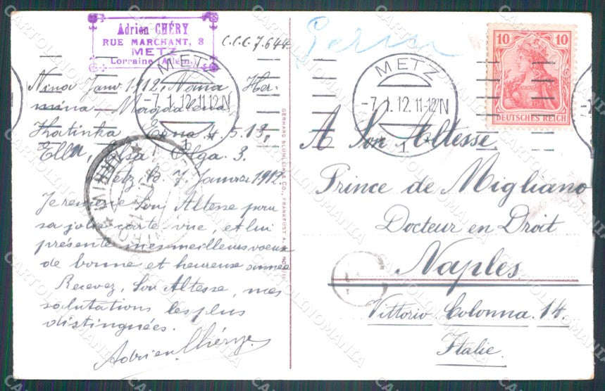 France Alsace Metz Cathedrale AK ansichtskarten XC7847 – retro