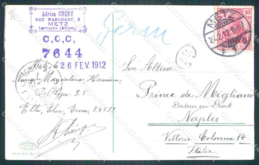 France Alsace Metz Felsenstrasse AK ansichtskarten XC7852 – retro