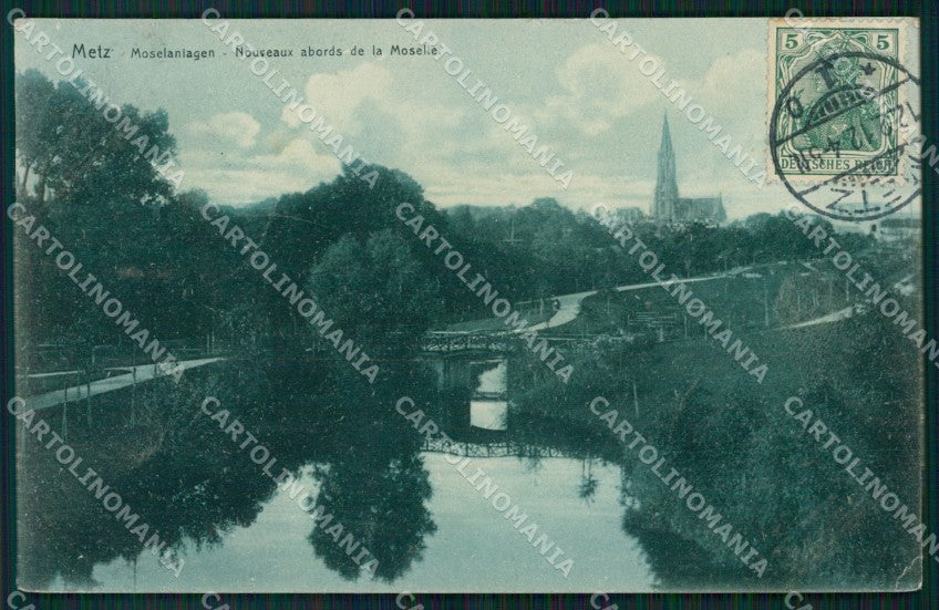 France Alsace Metz Moselaniagen AK ansichtskarten XC7854 – fronte