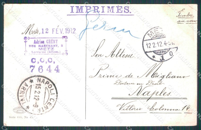 France Alsace Metz Moselaniagen AK ansichtskarten XC7854 – retro