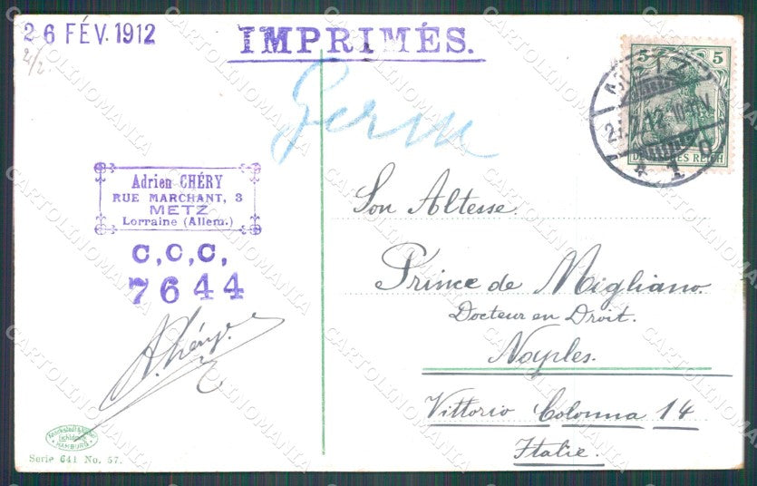France Alsace Metz Deutsches Tor AK ansichtskarten XC7858 – retro