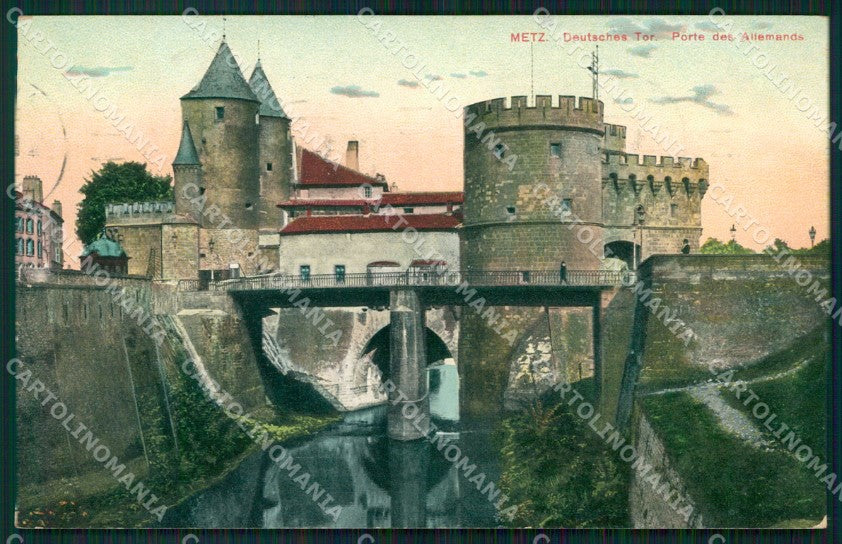 France Alsace Metz Deutsches Tor AK ansichtskarten XC7859 – fronte