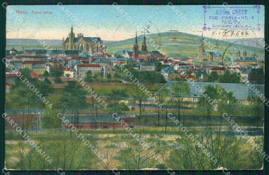 France Alsace Metz Panorama AK ansichtskarten XC7860 – fronte