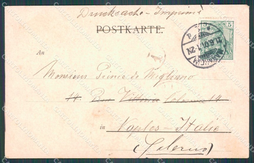 Deutschland Baden Wurttemberg Mannheim Kaufhaus CREASED AK ansichtskarten XC7864 – retro