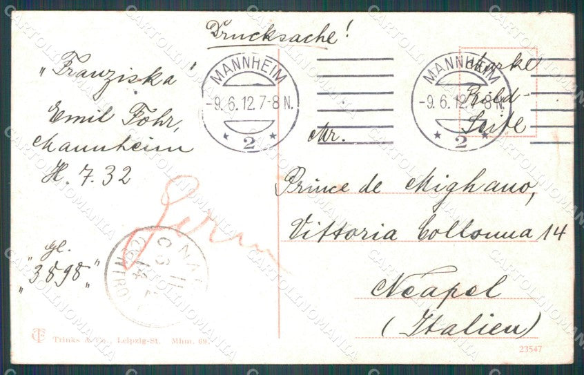 Deutschland Baden Wurttemberg Mannheim Planken AK ansichtskarten XC7868 – retro
