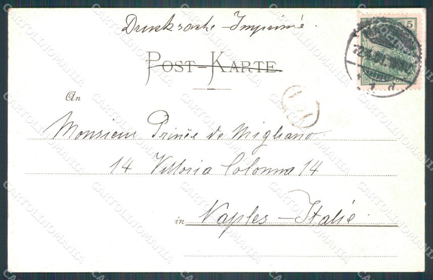 Deutschland Baden Wurttemberg Mannheim Heidelberger Strasse AK XC7869 – retro