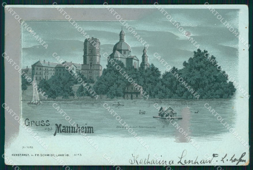 Deutschland Baden Wurttemberg Mannheim Gruss aus AK ansichtskarten XC7872 – fronte