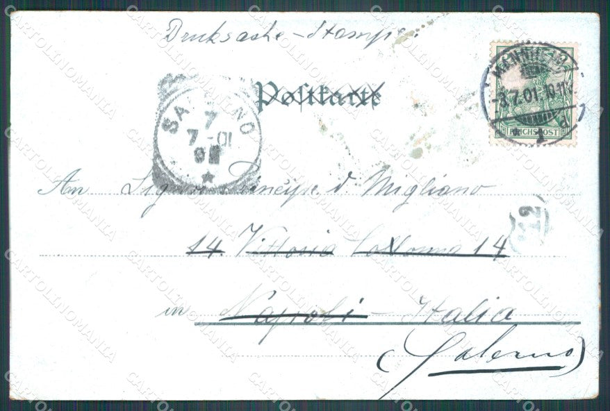 Deutschland Baden Wurttemberg Mannheim Gruss aus AK ansichtskarten XC7872 – retro