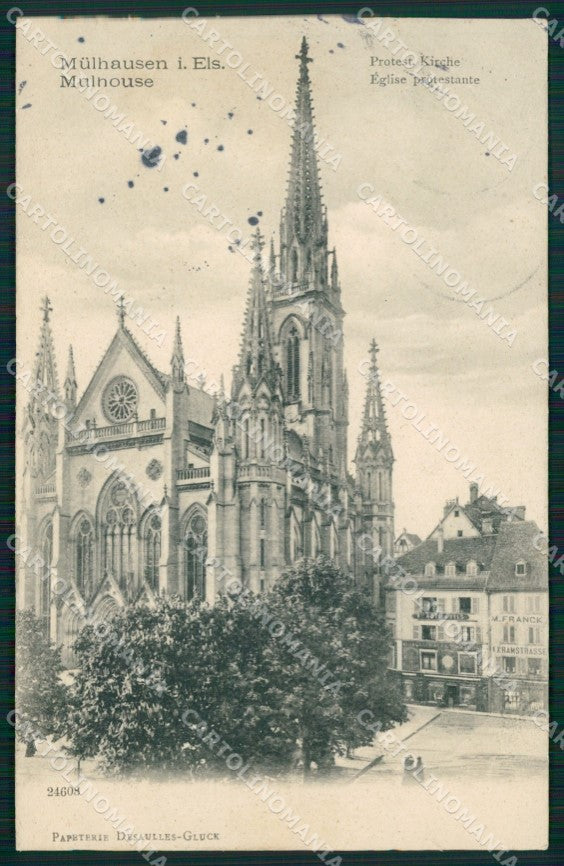 Deutschland Thuringen Muhlhausen Protest Kirche AK ansichtskarten XC7874 – fronte