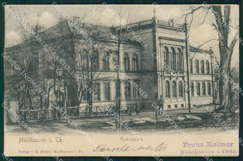 Deutschland Thuringen Muhlhausen Gymnasium AK ansichtskarten XC7875 – fronte