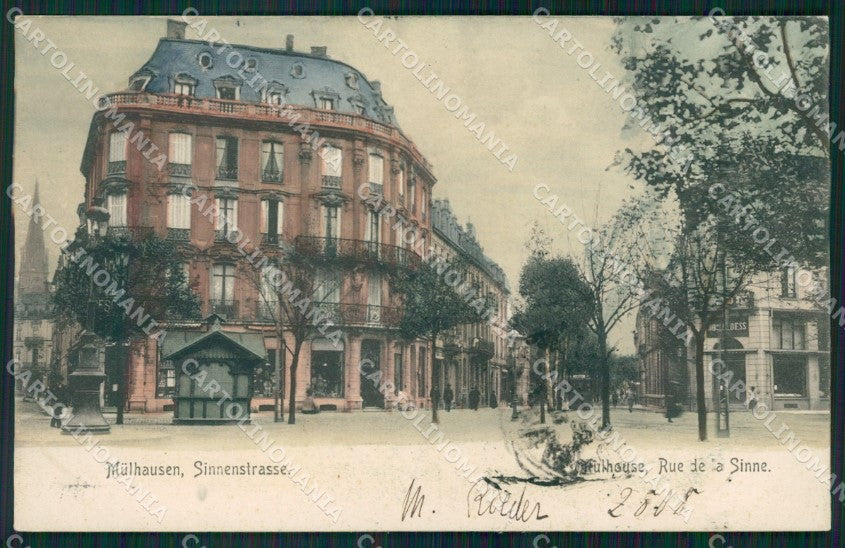 Deutschland Thuringen Muhlhausen Sinnenstrasse AK ansichtskarten XC7876 – fronte
