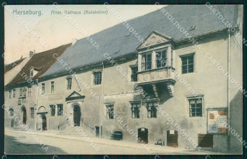Deutschland Sachsen Anhalt Merseburg Rathaus AK ansichtskarten XC7881 – fronte