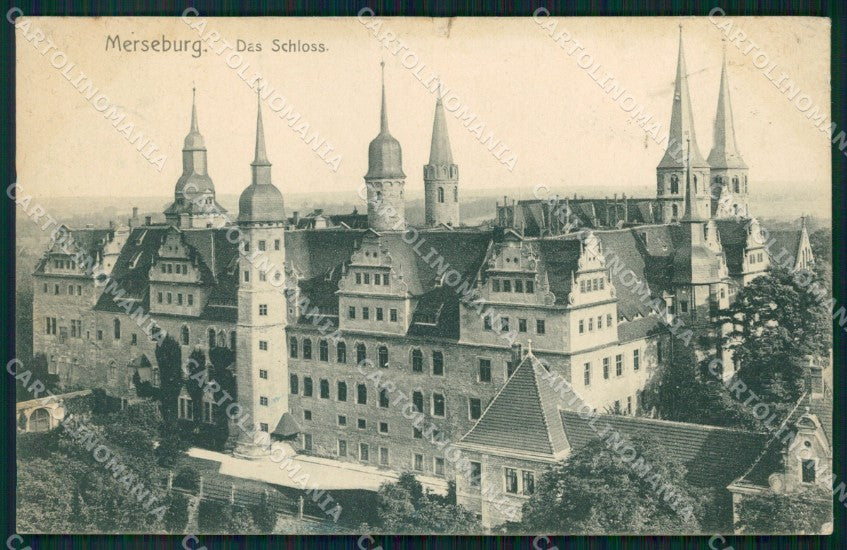 Deutschland Sachsen Anhalt Merseburg TEARED AK ansichtskarten XC7886 – fronte