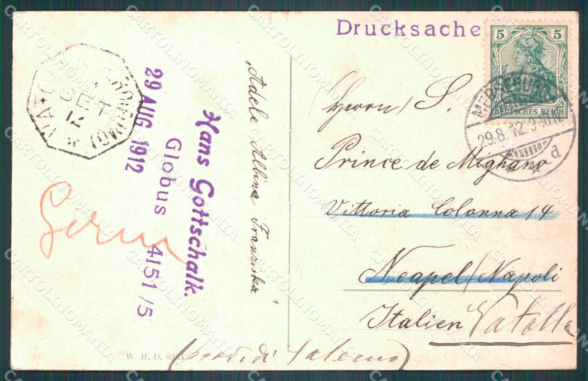 Deutschland Sachsen Anhalt Merseburg TEARED AK ansichtskarten XC7886 – retro