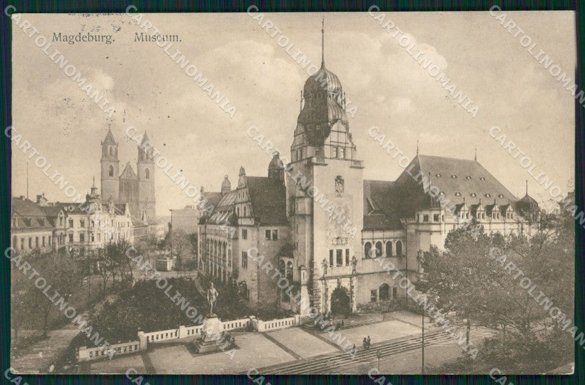 Deutschland Sachsen Anhalt Magdeburg Museum AK ansichtskarten XC7890 – fronte