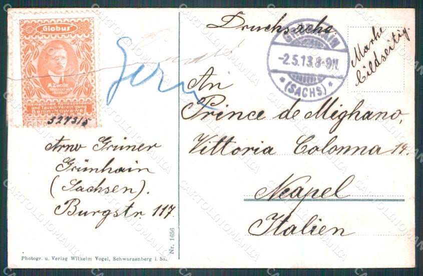 Deutschland Sachsen Mittweida Markersbach Erzgebirge Eisenbahnbrucke AK XC7892 – retro