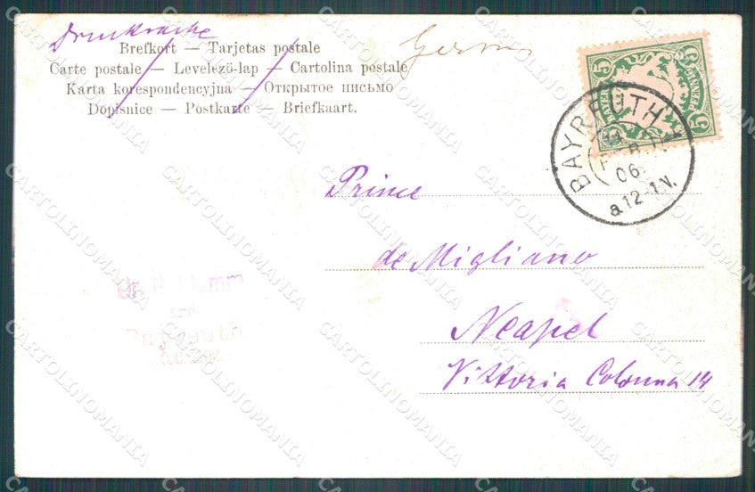 Deutschland Bayern Mistelbach Dorfpartie WRINKLES AK ansichtskarten XC7893 – retro