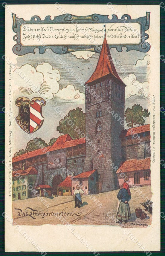 Deutschland Bayern Nurnberg AK ansichtskarten XC7906 – fronte