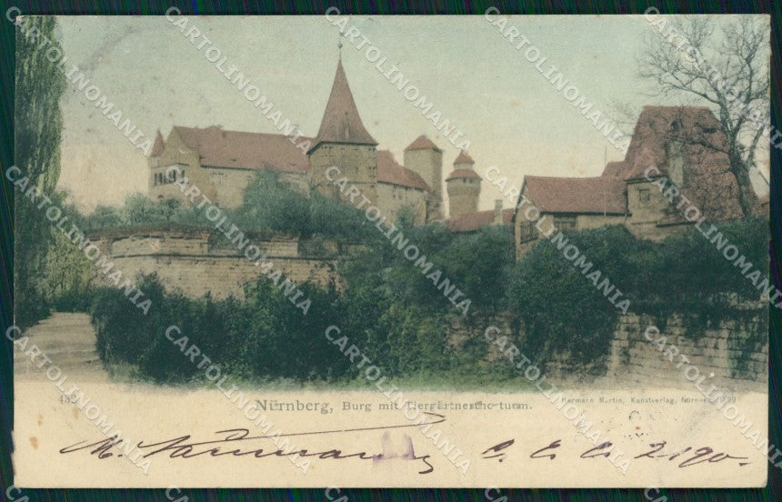 Deutschland Bayern Nurnberg Burg AK ansichtskarten XC7913 – fronte