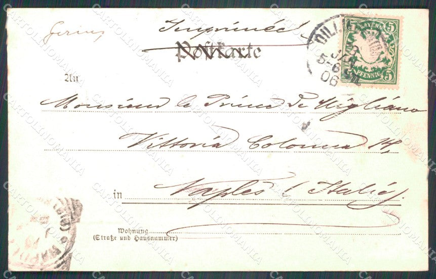 Deutschland Bayern Nurnberg Burg AK ansichtskarten XC7913 – retro