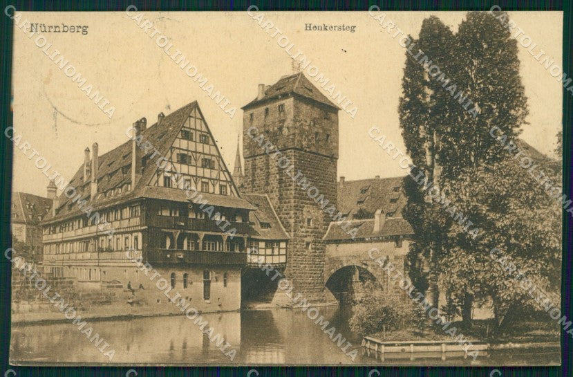 Deutschland Bayern Nurnberg Henkersteg AK ansichtskarten XC7916 – fronte