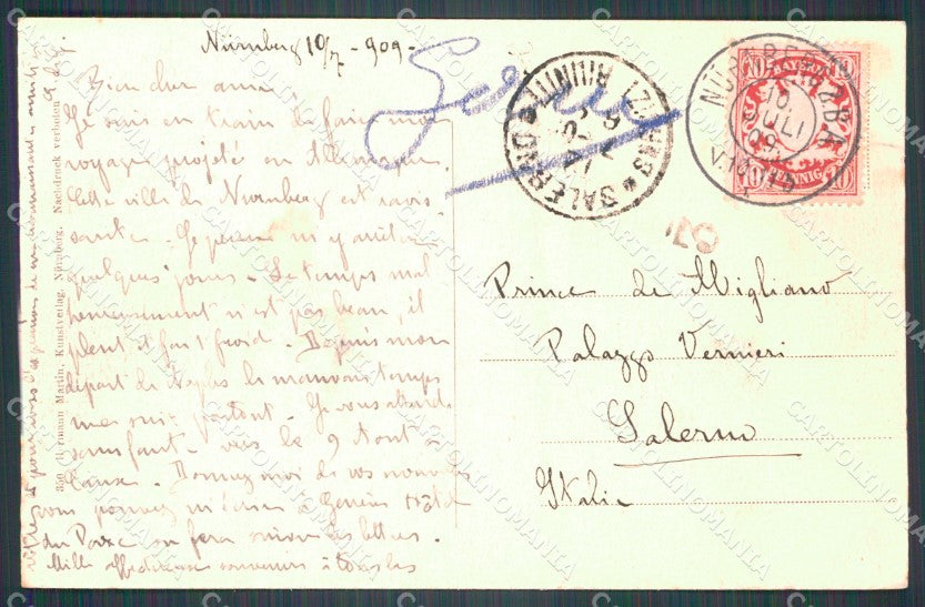 Deutschland Bayern Nurnberg Henkersteg AK ansichtskarten XC7916 – retro