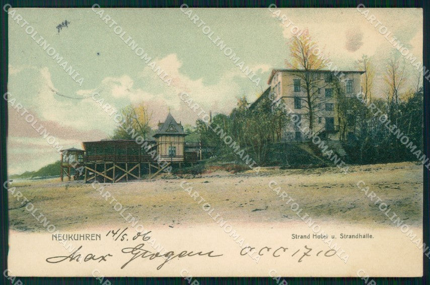 Russland Pionerskij Neukuhren Strand Hotel AK ansichtskarten XC7931 – fronte