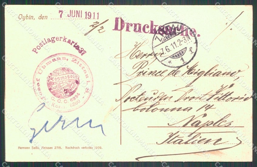 Deutschland Sachsen Oybin Monchszug AK ansichtskarten XC7951 – retro
