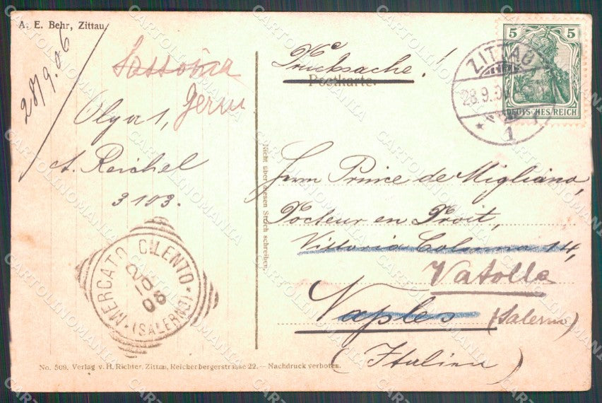 Deutschland Sachsen Oybin AK ansichtskarten XC7954 – retro